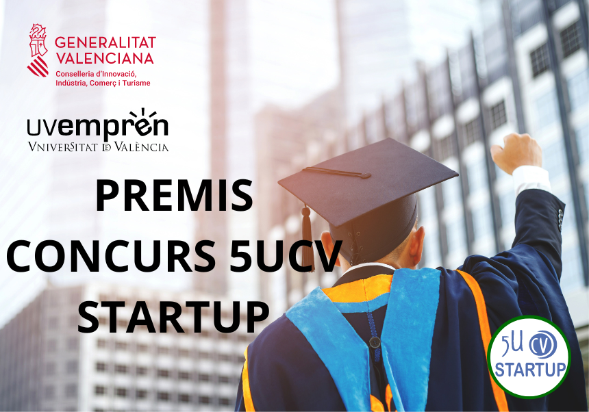 Premiados en la XI edición del concurso “5UCV STARTUP que participarán en el concurso interuniversitario.